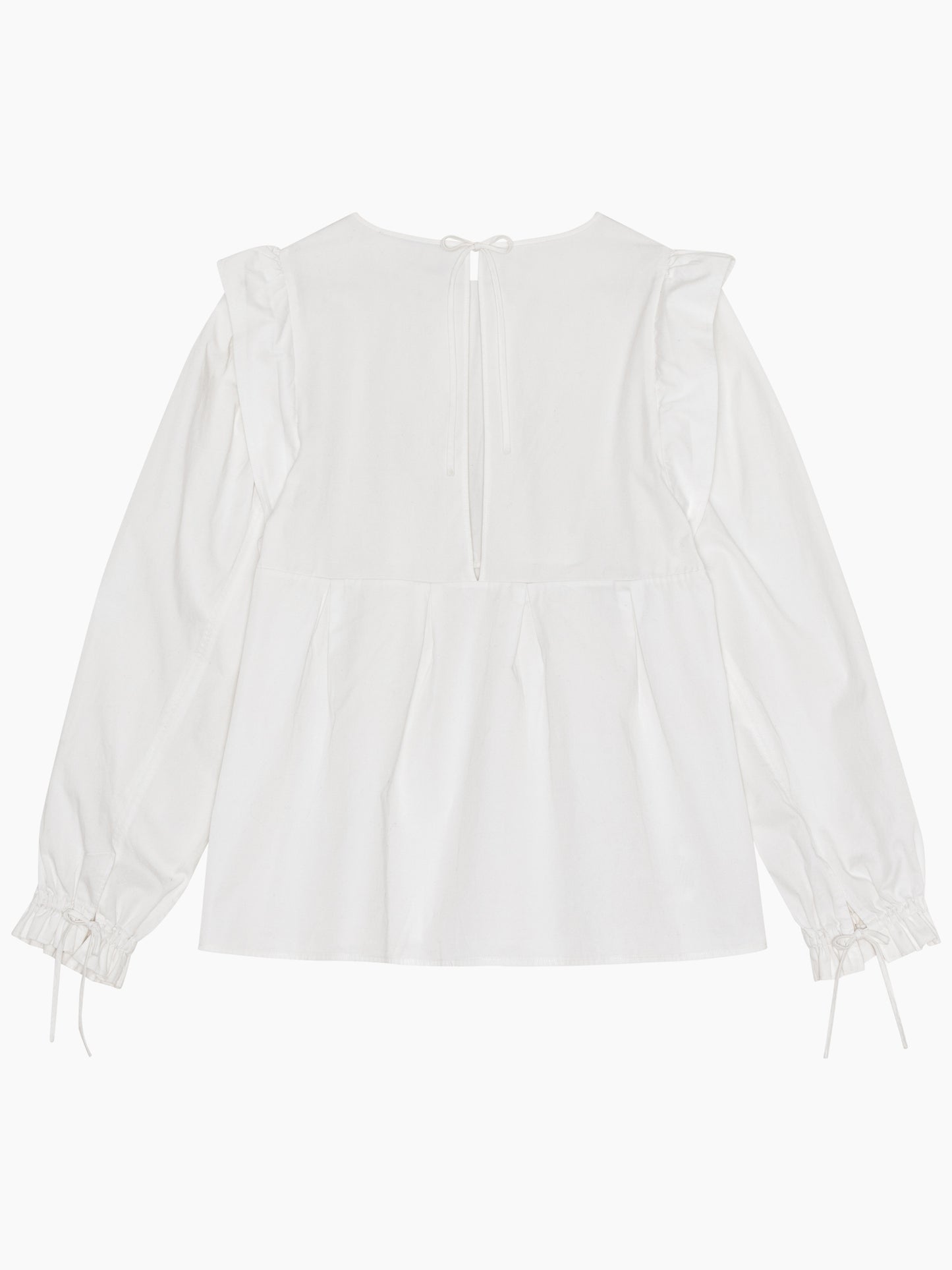 The White Panel Blouse