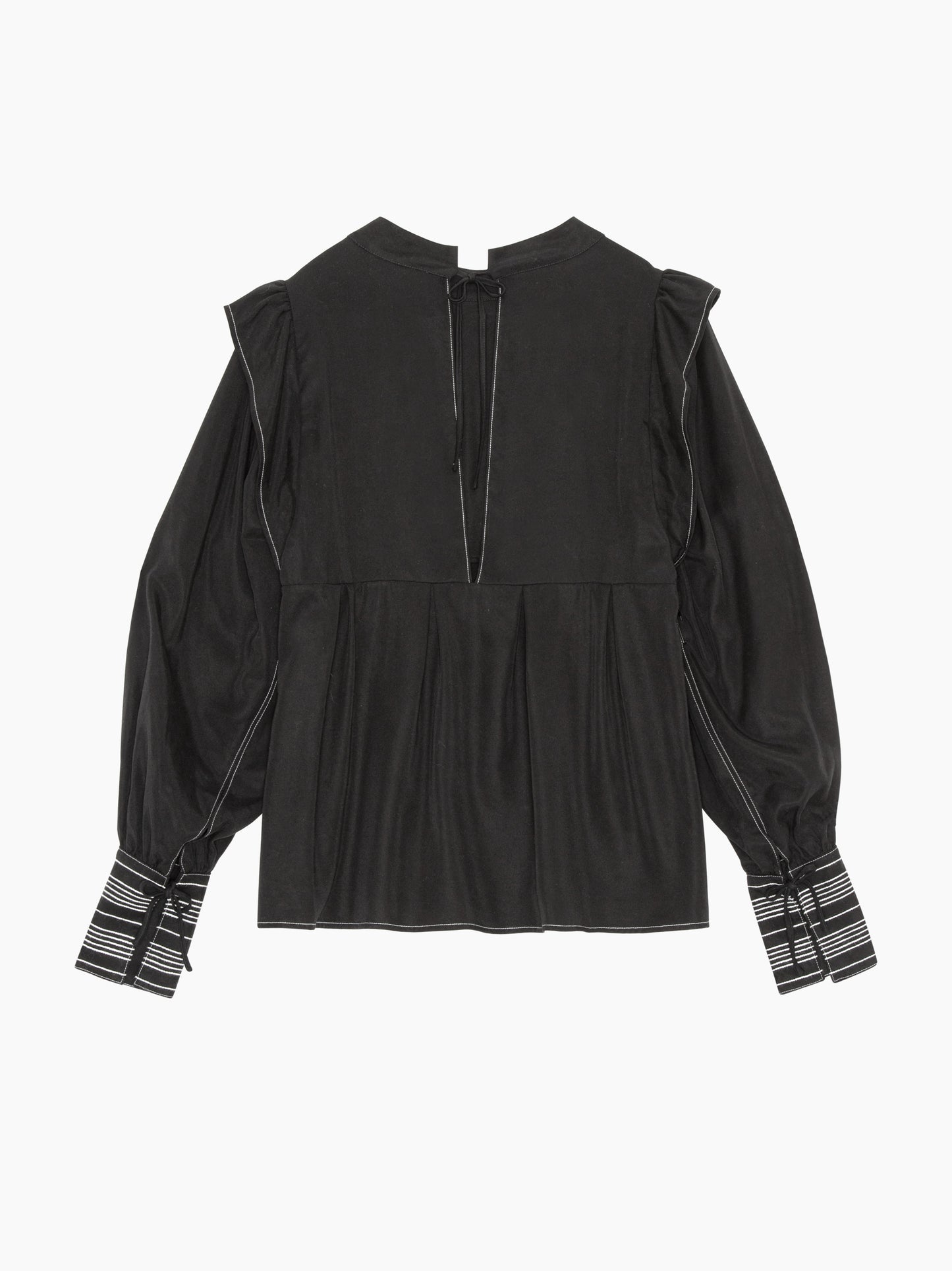 The Black Panel Blouse