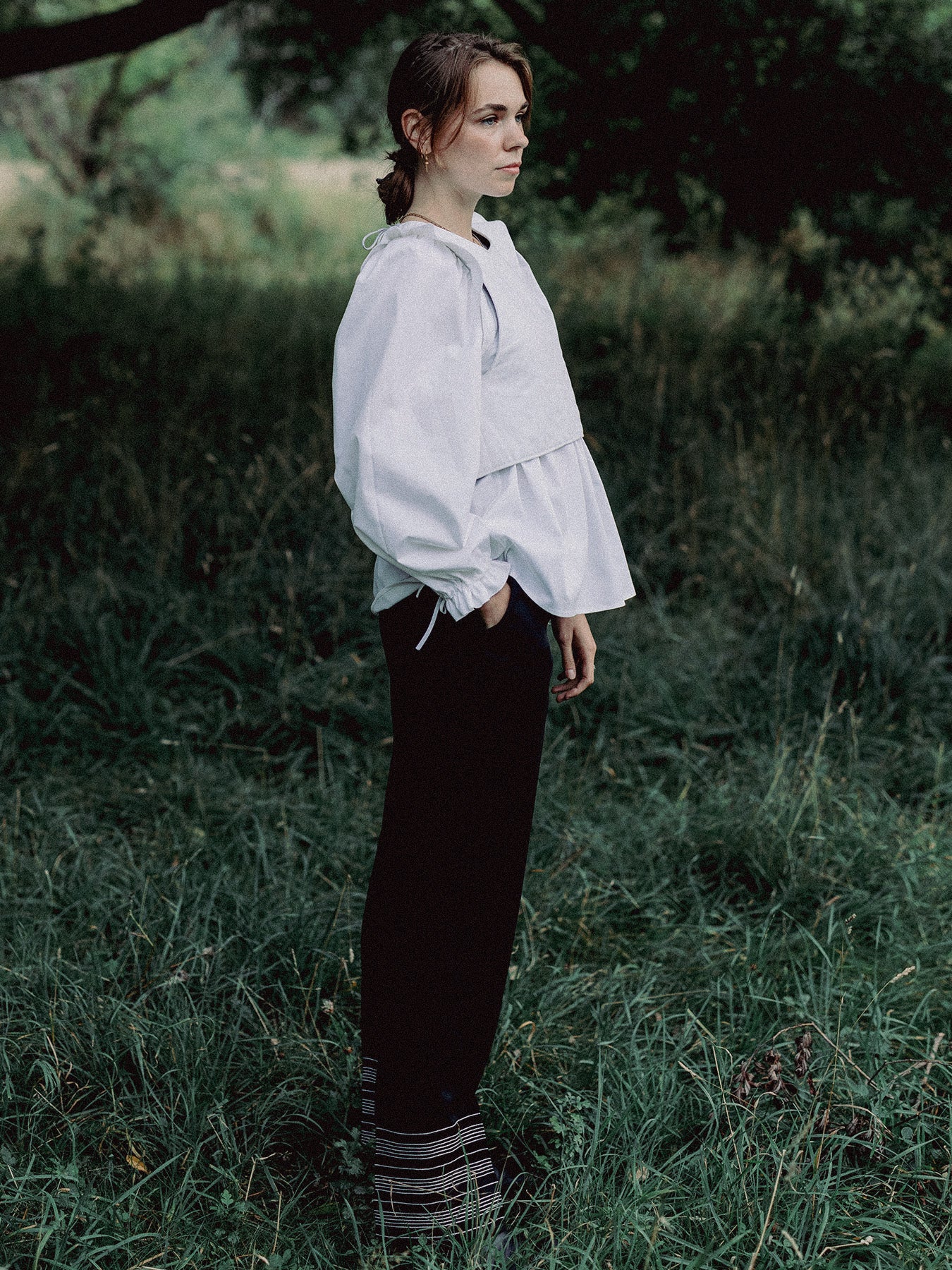 The Black Panel Pants