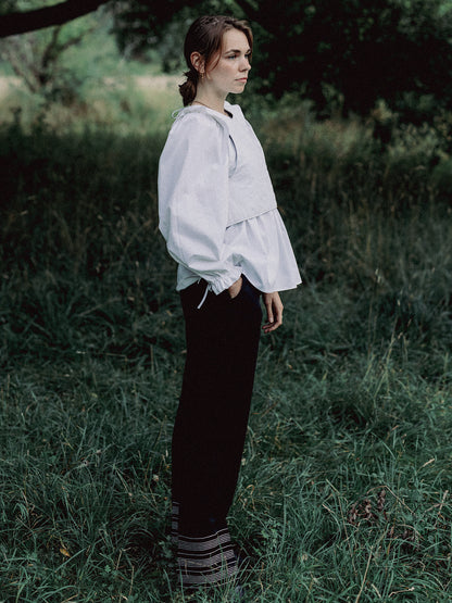 The Black Panel Pants
