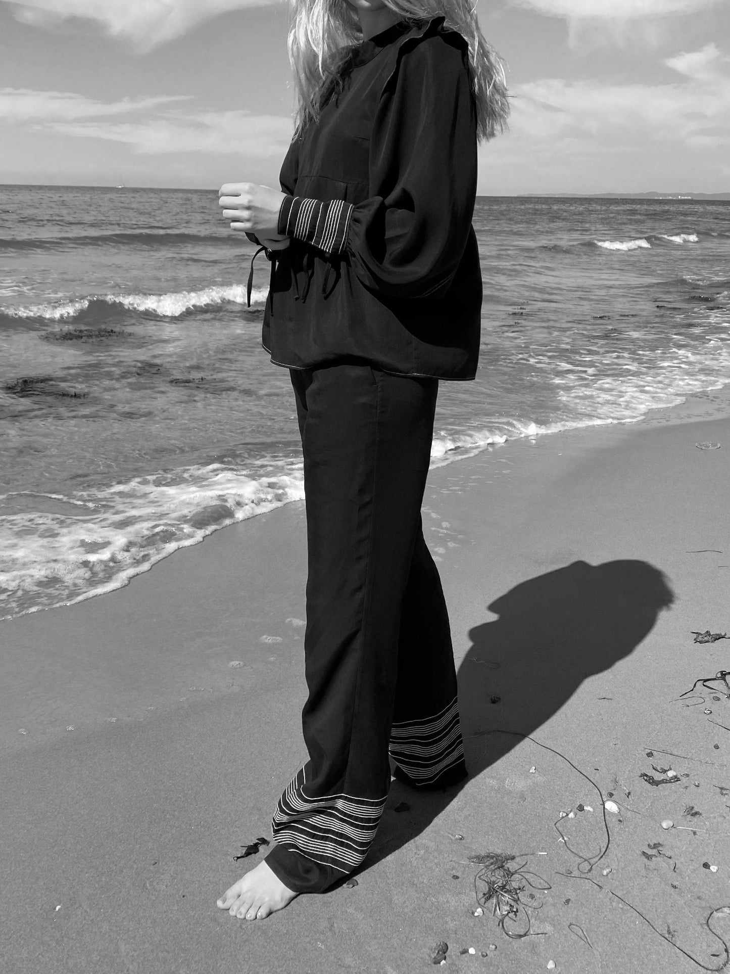 The Black Panel Pants