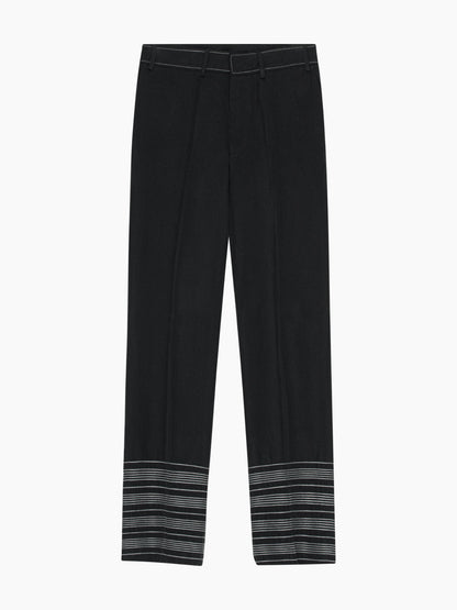 The Black Panel Pants