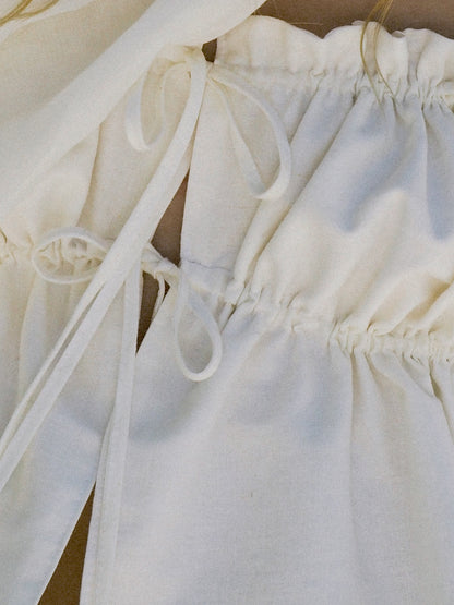The Ivory Ruffle Top