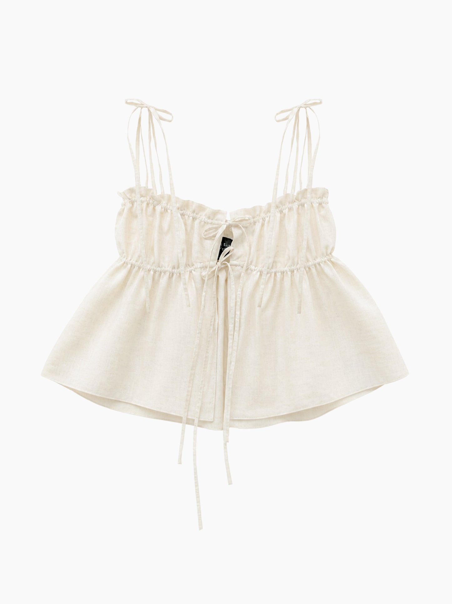 The Ivory Ruffle Top
