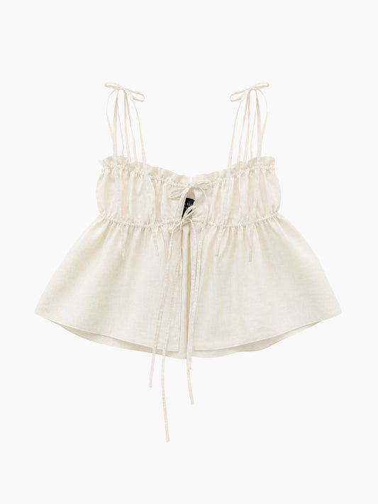 The Ivory Ruffle Top