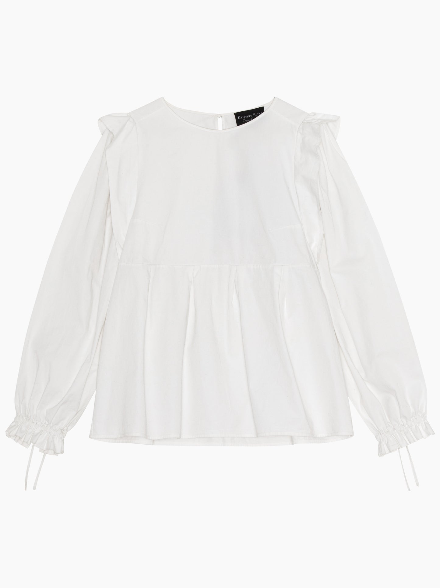 The White Panel Blouse