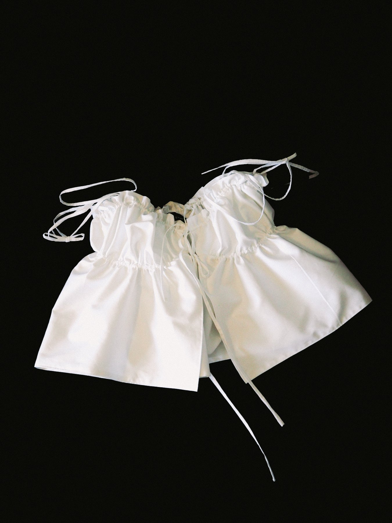The White Ruffle Top