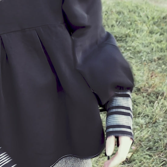 KRISTINE ELINE BLACK PANEL BLOUSE CAMPAIGN VIDEO