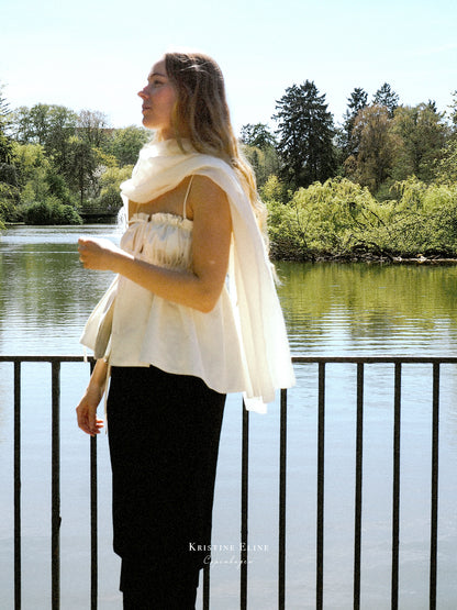 The Ivory Ruffle Top